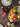 Les Ottomans Hand-Painted Christmas Ball Red Large