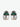 Philippe Model PRSX Sneakers Low Men White and Military Green