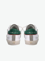 Philippe Model PRSX Sneakers Low Men White and Military Green