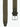 Anderson’s Waxed Leather-Trimmed Woven Belt Khaki