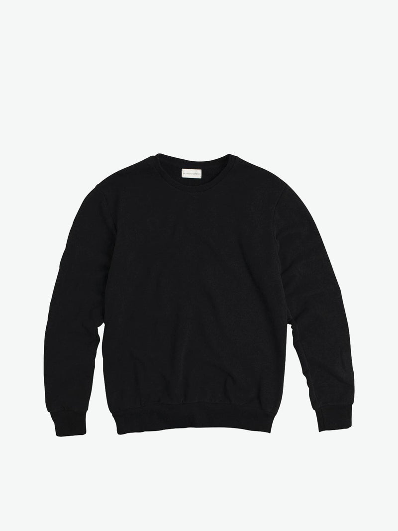 Plain black crew neck hot sale jumper