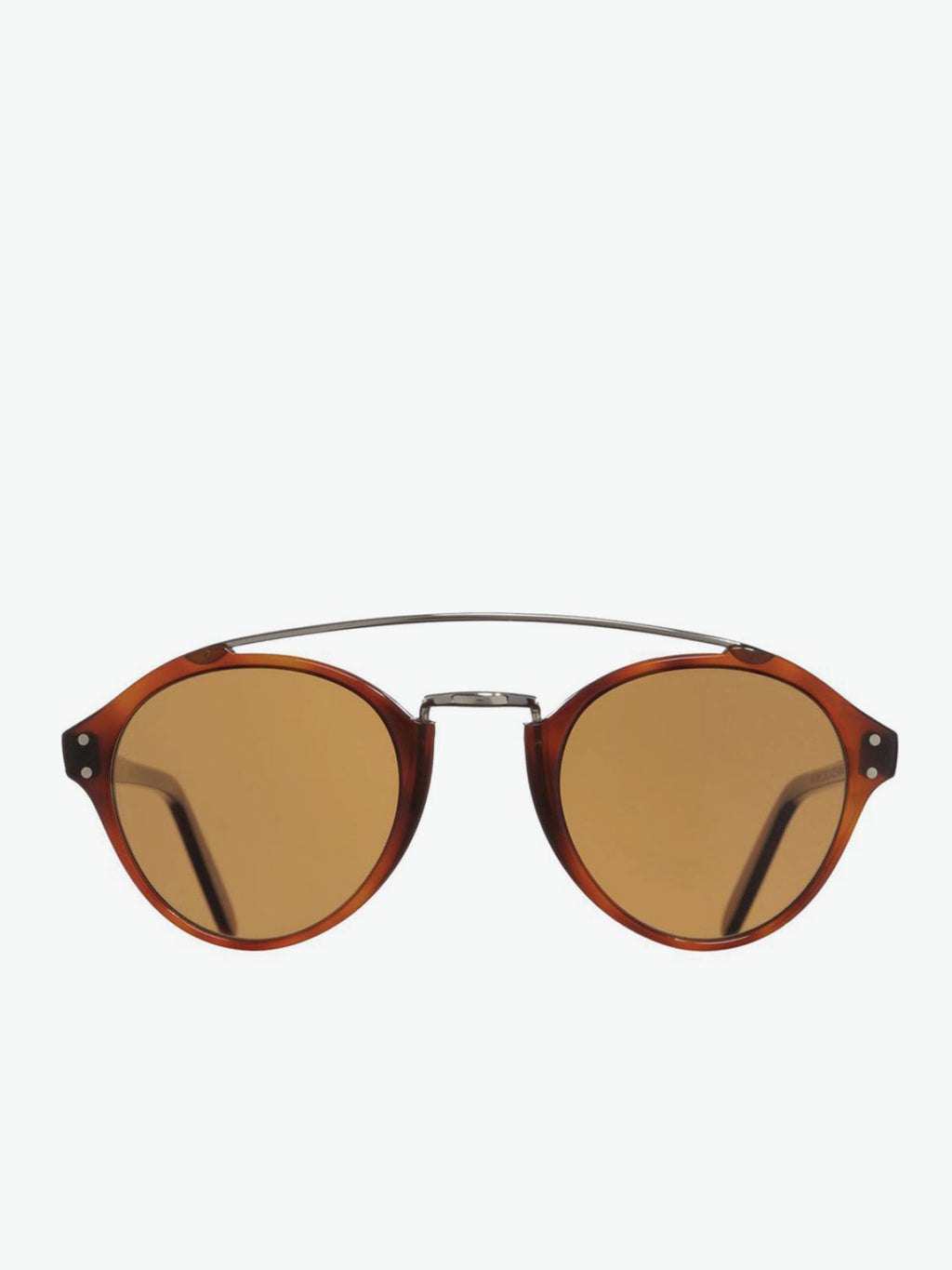 Cutler and Gross Oval-Frame Tortoiseshell Acetate Sunglasses | A