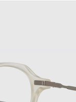 Cutler and Gross Round-Oval Frame Lemonade Acetate Optical Glasses | D