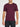 Deconstructed Crew Neck T-Shirt Burgundy