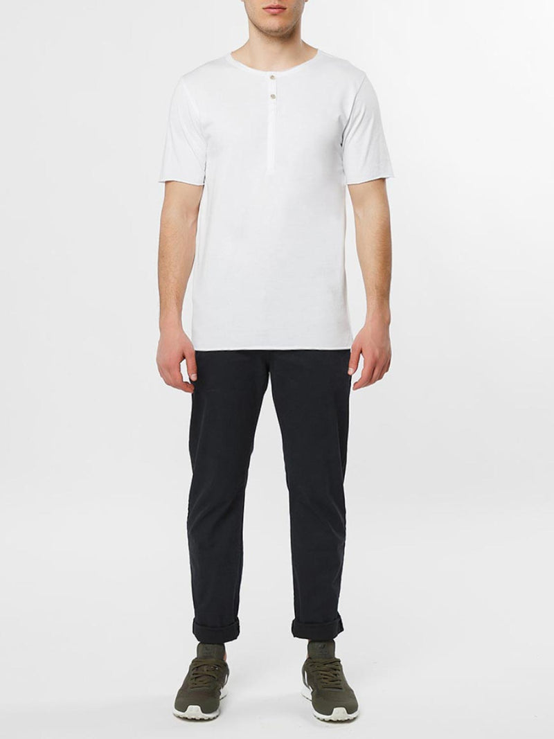 Grandad Organic Cotton T-shirt White | E