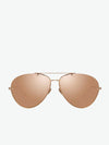 Linda Farrow Rose Gold Aviator Sunglasses | A