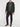 Organic Cotton Laser Cut Zip Up Hoodie Charcoal Grey | The Project Garments - D
