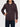 Organic Cotton Zip Up Hoodie Burgundy | B
