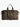 Anya Hindmarch Padded Maxi In-Flight Travel Bag Chocolate Brown