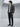 Aspesi Short Quilted Padded Jacket Anthracite