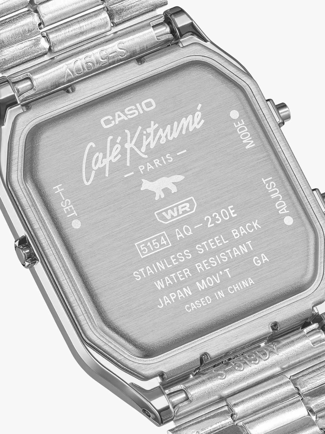 カシオ Casio x Cafe Kitsune Watch | Limited Edition