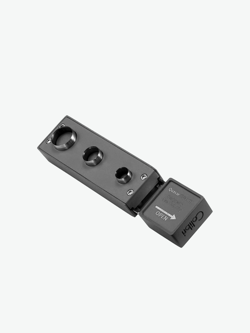 Colibri Quasar Cigar Punch Cutter Charcoal