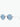 Garrett Leight X Ozzy Sunglasses Platinum Semi-Flat Indigo