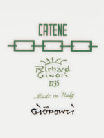 Ginori 1735 Change Tray Catene Smeraldo