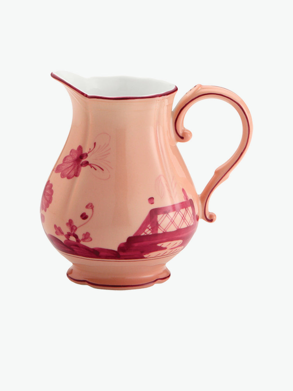Ginori 1735 Milk Jug Oriente Italiano Vermiglio