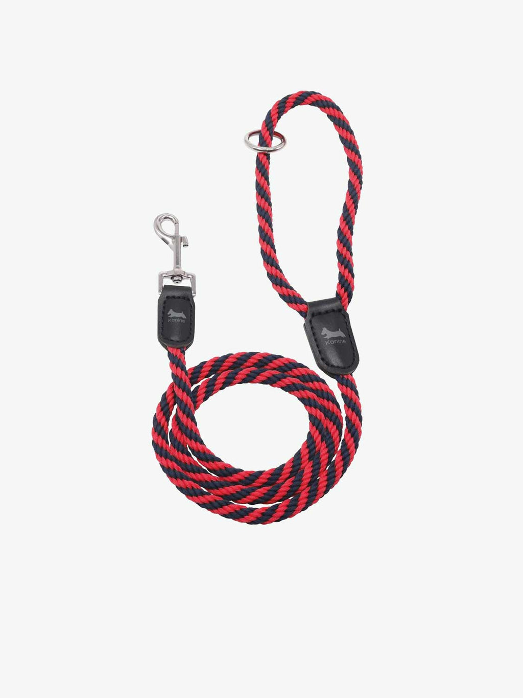 Kanine Rope Leash Red