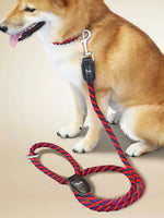 Kanine Rope Leash Red