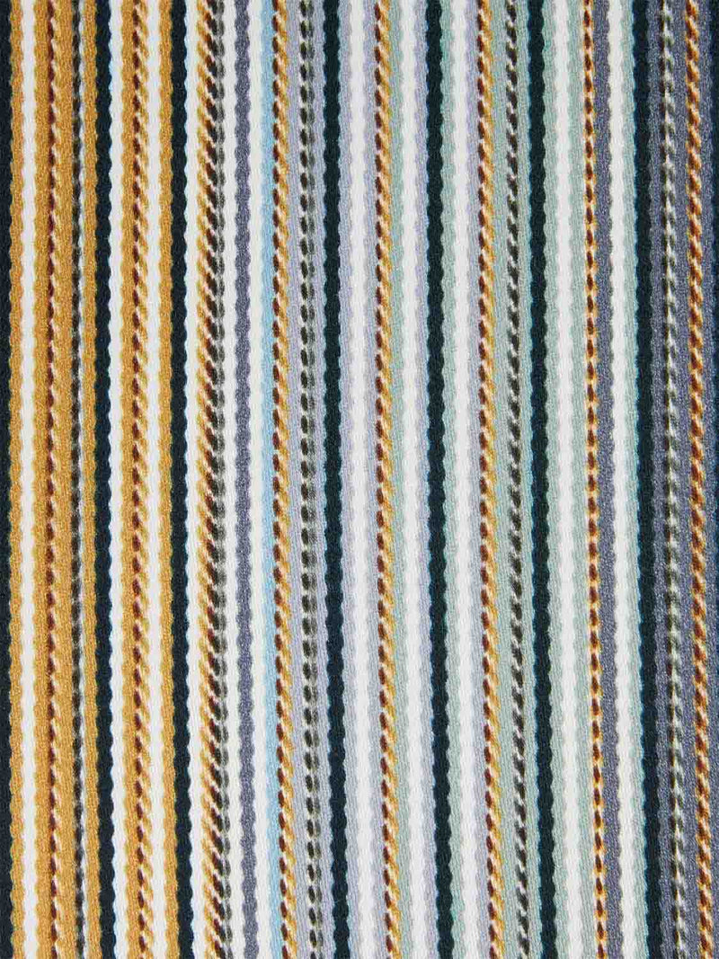Missoni Jenkins Cotton Cushion Blue Multicoloured