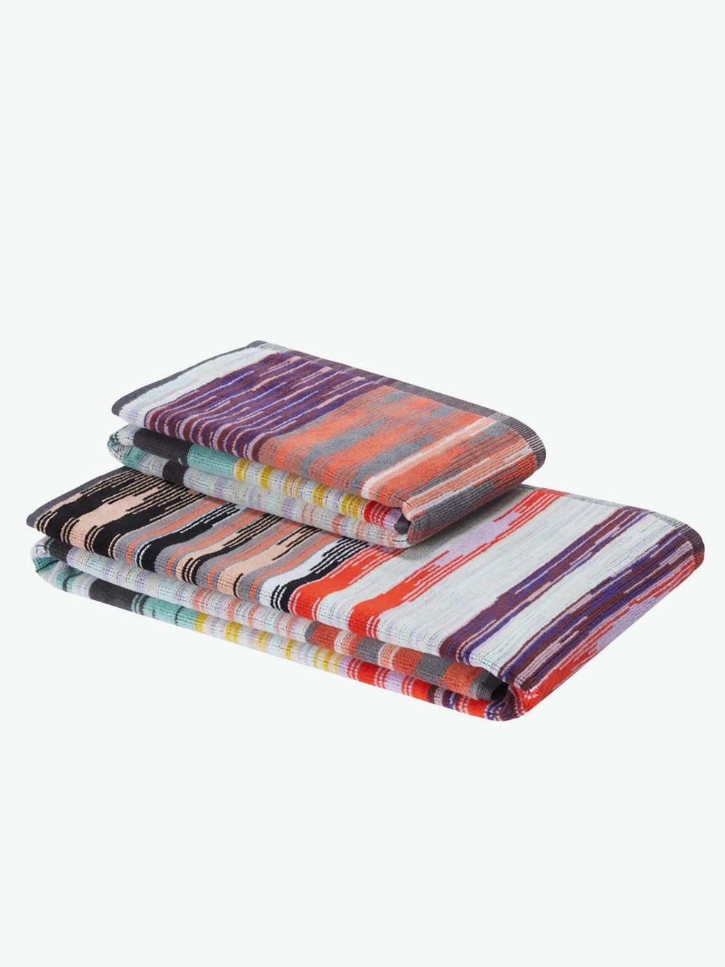 Missoni Home Minuetto Two Piece Bath and Hand Towel Set