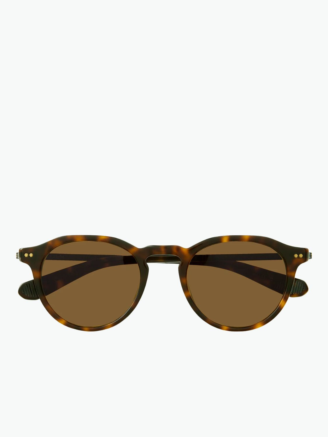 Mr Leight Dorian S Hickory Tortoise Antique Gold Sunglasses