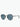 Mr Leight Hachi S Pewter Matte Coldwater Semi Flat Blue Sunglasses
