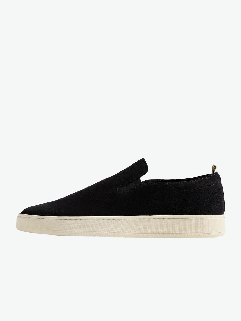 Officine Creative Once Suede Slip-on Sneakers Black