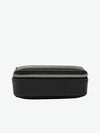 Smythson Rectangular Trinket Case in Panama Black