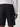Loopback Cotton Jersey Relaxed Shorts Black