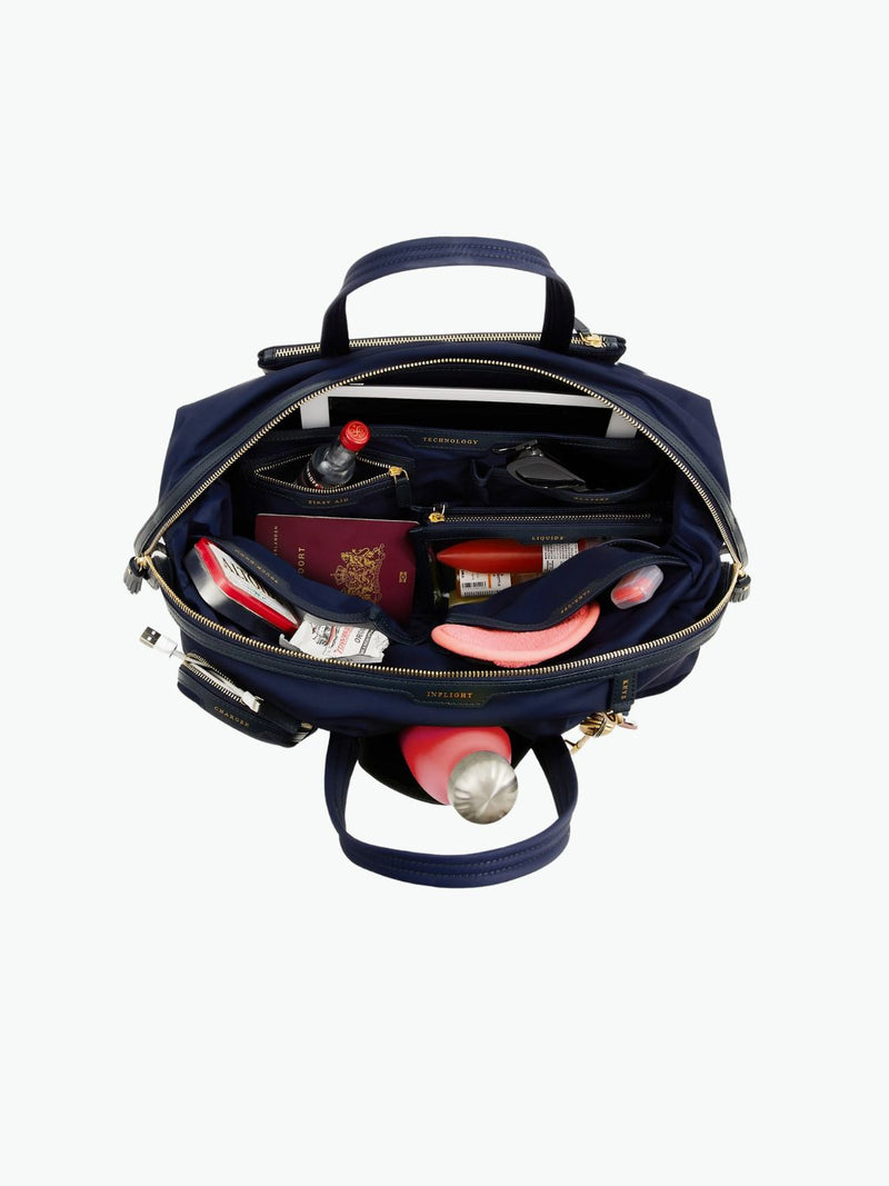 Anya Hindmarch In-Flight Bag Marine