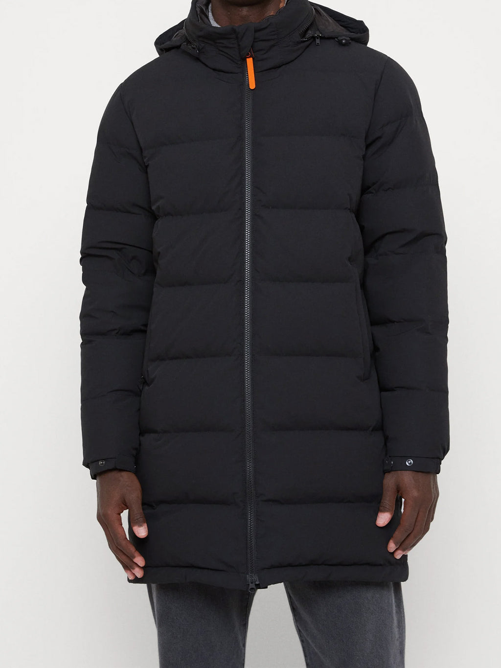 Aspesi Quilted Parka Navy