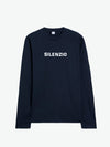 Aspesi Silenzio Long Sleeve T-shirt Navy