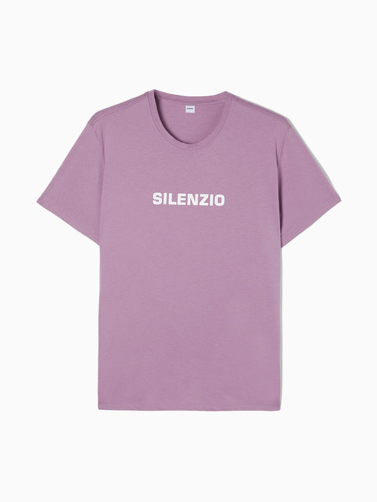 Aspesi Silenzio Short Sleeve T-shirt Glicine