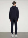 Aspesi Hooded Wool Sweatshirt in Blue