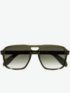 Cutler and Gross 1394 Aviator Sunglasses Olive