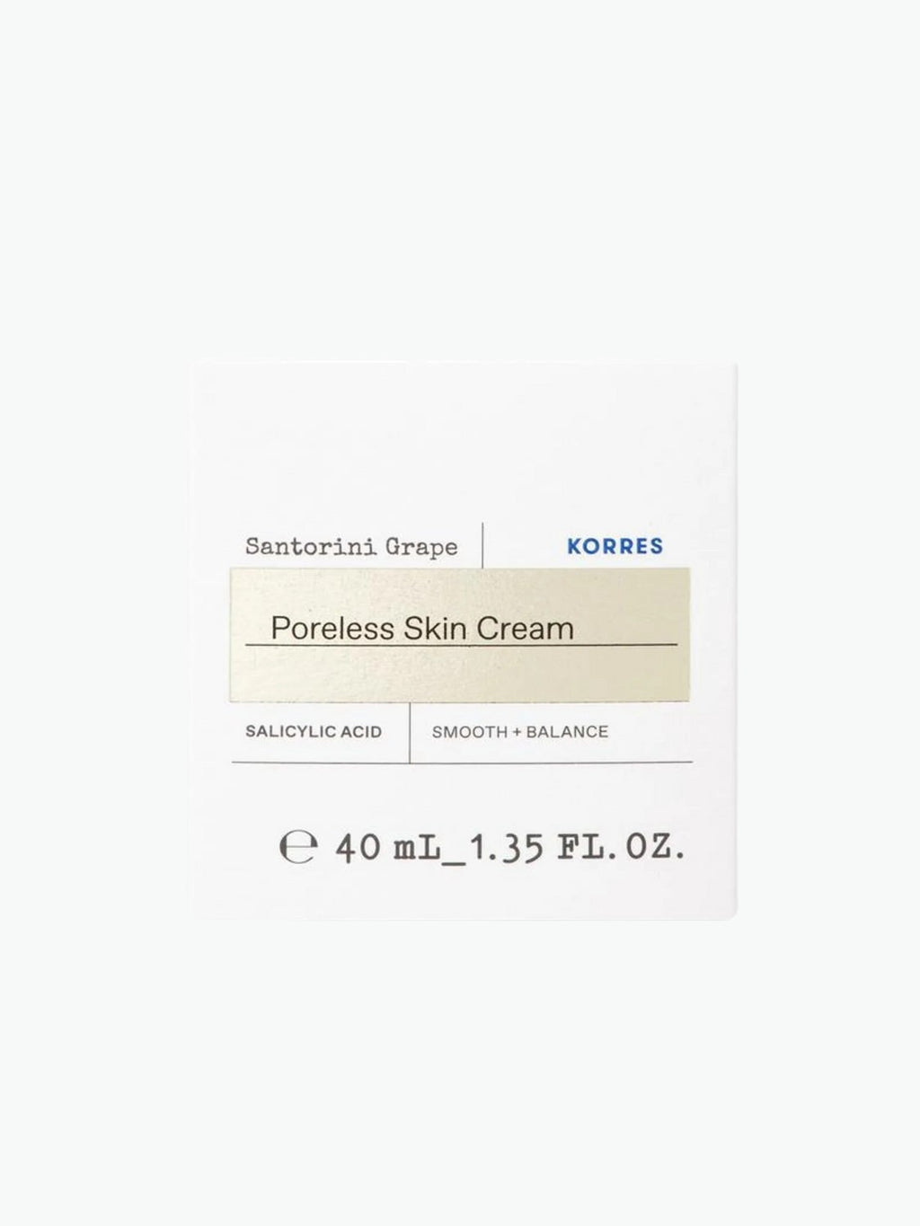 Korres Santorini Grape Poreless Skin Cream