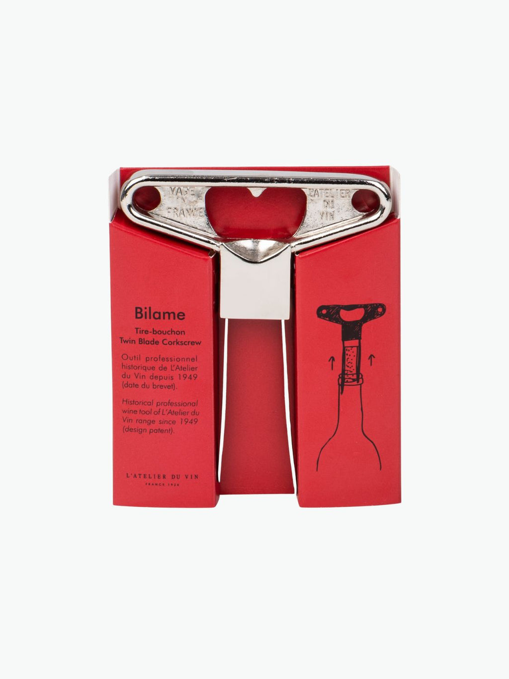 L' Atelier Du Vin Bilame Chrome Corkscrew
