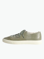 Officine Creative Leggera 001 Khaki Leather Low Top Sneakers