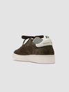 Officine Creative The Dime 001 Green Suede Low Top Sneakers