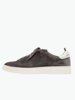 Officine Creative The Dime 001 Grey Suede Low Top Sneakers