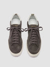 Officine Creative The Dime 001 Grey Suede Low Top Sneakers