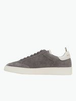 Officine Creative The Dime 001 Asphalt Suede Low Top Sneakers