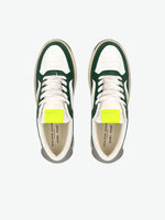 Philippe Model Lyon Sneakers Green and Yellow