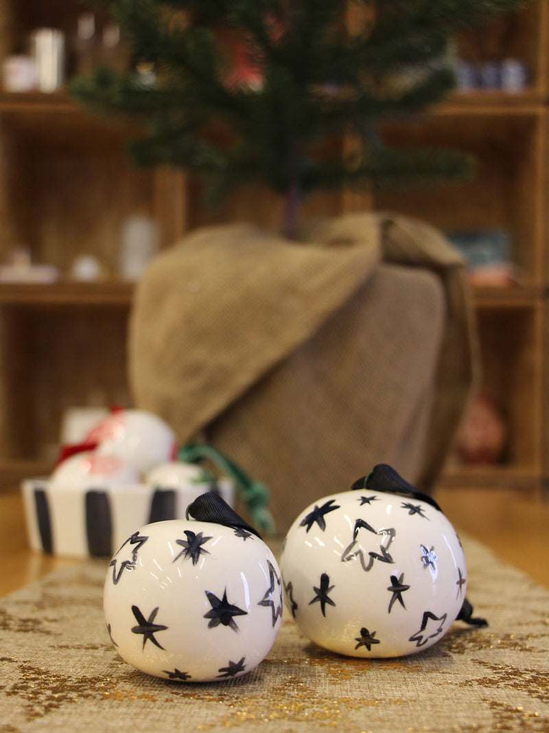 Rhea Kalo Stars Christmas Bauble Small