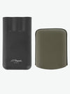 S.T. Dupont Triple Cigar Case Khaki Mat