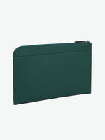Smythson Travel Pouch in Panama Forest