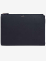 Smythson Large Laptop Case in Panama Navy