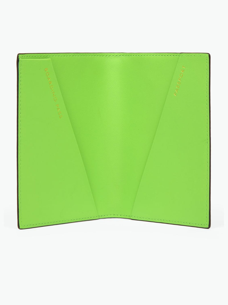 Smythson Passport Charm Cover in Panama