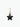 Smythson Star Keyring in Panama Black