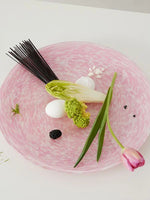 Stories Of Italy Ivory and Pink Large Tray