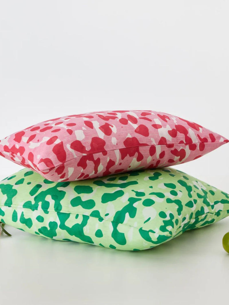 Stories Of Italy Square Apple Cushion
